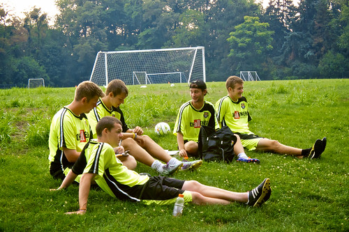 British Soccer Camp 2011: The coaches.