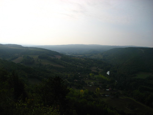 The view from the top of the Roc Deymie