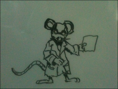 A lab rat?