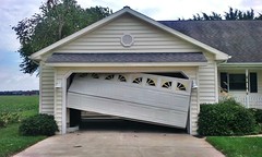 the neighbor's garage by mmahaffie