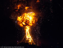 Burning Man 2011: The Man Burns!