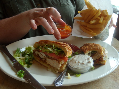 Karen's Lunch - Buffalo Bleu Chicken Sandwich