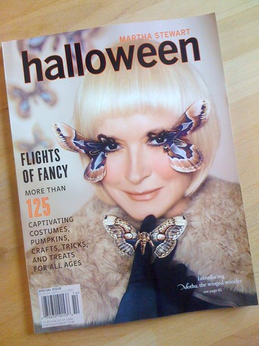 Martha Stewart Special Halloween Issue On Sale Now! by Boxer77
