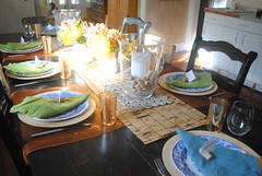 Late Summer Tablescape