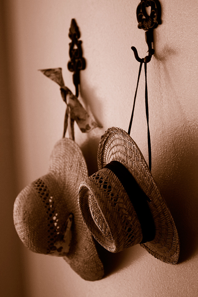 Sepia 2/30:  A Place to Hang Your Hat