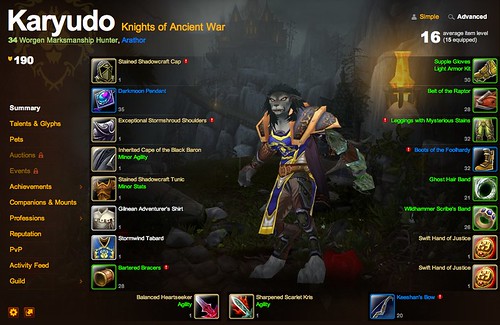 Karyudo @ Arathor - Game - World of Warcraft