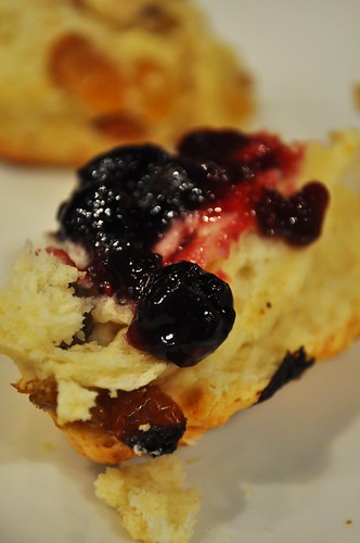 scones with jam
