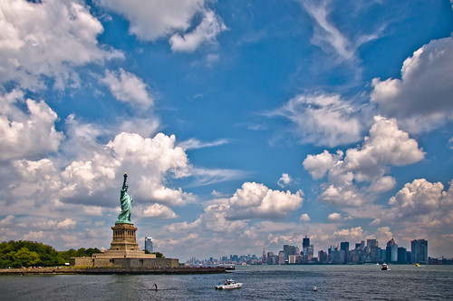 Statue of Liberty & Manhattan