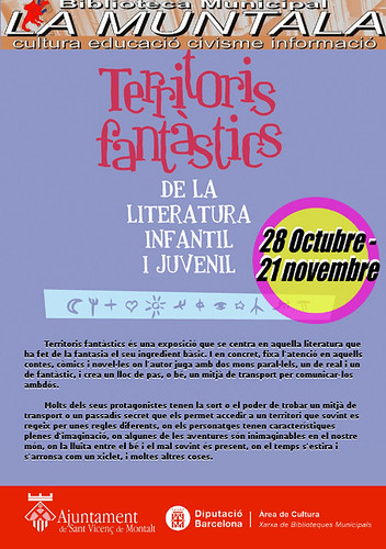 Exposició: Territoris fantàstics de la literatura infantil i juvenil 29 octubre - 21 novembre by bibliotecalamuntala