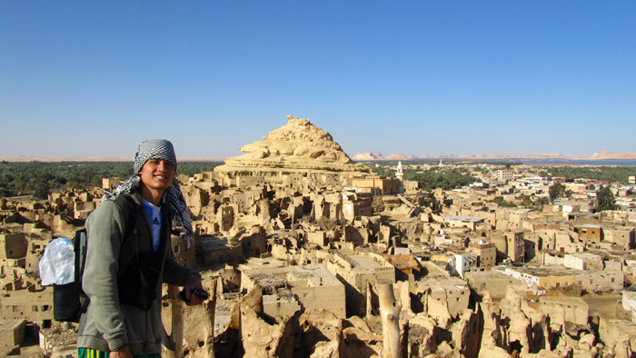 At the Siwa Oasis in Egypt