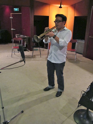 Daniel on Trumpet (for Song to Barbie)