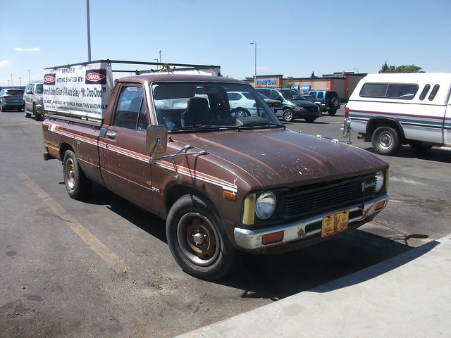 brown truck pickup toyota 1981