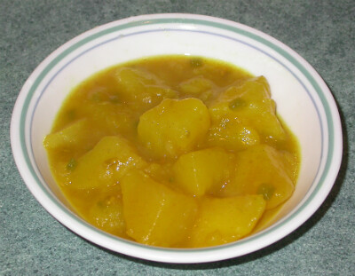 Potato White Curry