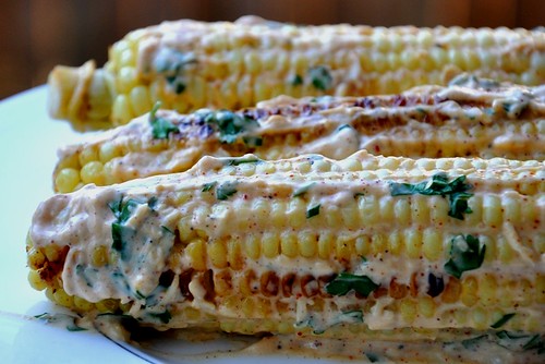 Mexican-Style Grilled Corn (Elote)