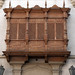 Bel balcone in legno del Palacio Arzobispal (Salta)