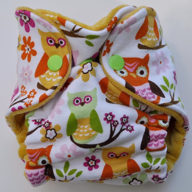 Bumstoppers Newborn Sweet Owls Fitted