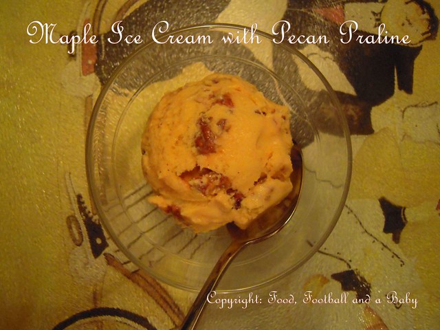 Maple Pecan Ice Cream 