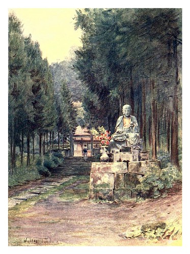 015-Estatua de Jizo en Hakone-Japan & the Japanese 1910- Walter Tyndale