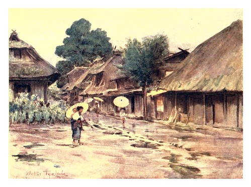 011-Un dia lluvioso en Motosu-Japan & the Japanese 1910- Walter Tyndale