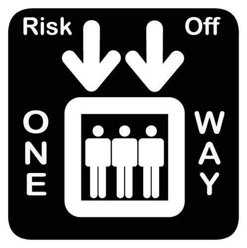RISK OFF SIGN by Colonel Flick
