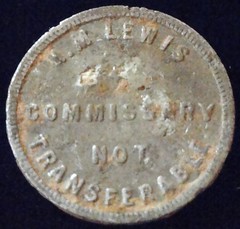 Lewis Commissary reverse