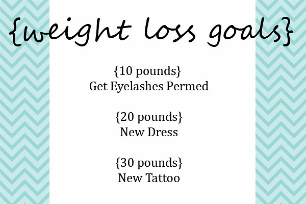 weight loss goals copy