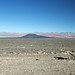 Il percorso a Antofagasta è pieno di vulcani all'orizzonte