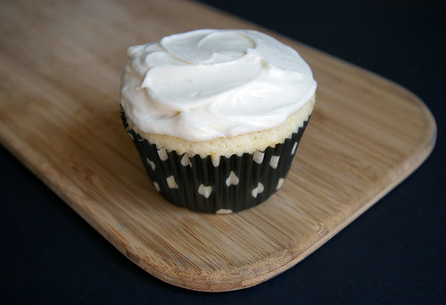 Vanilla Cupcake with Bourbon Buttercream