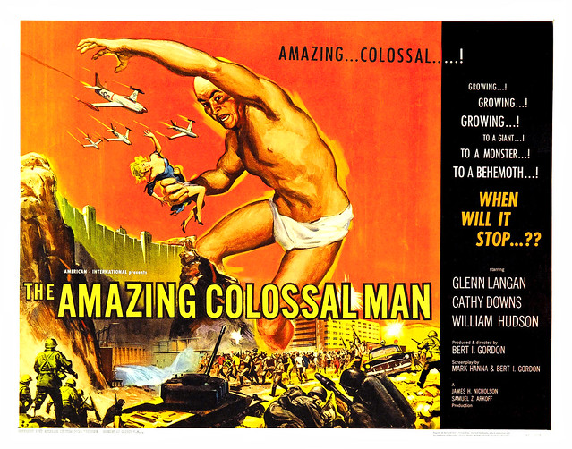 Albert Kallis - The Amazing Colossal Man (AIP, 1957) Half Sheet