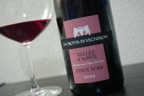 "Pinot Noir Vinificato in Rosso 2009" La Crotta di Vegneron