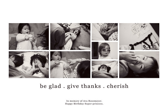 Be Glad - Give Thanks - Cherish