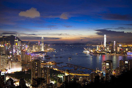Hong Kong Victoria Harbour by Bo-Chi Workshop