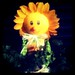 #SunFlower #Doll #Puppet #WindowDisplay #Summer #Foto