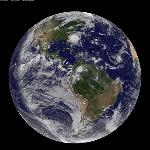 Full Disk Image of Earth Captured August 26, 2011