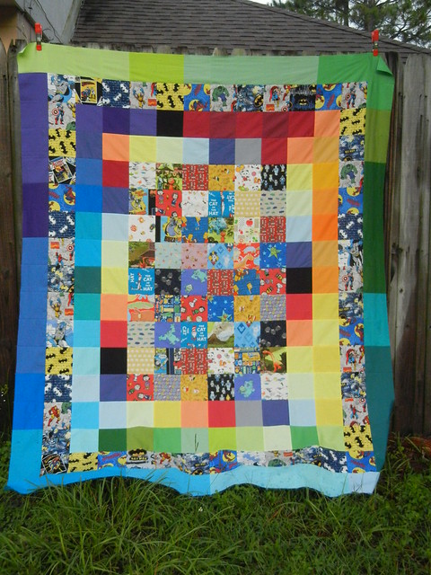 The Guy Quilt - finished top!