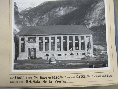 Central elèctrica d'ENHER a Senet (Alta Ribagorça)