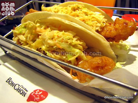 BonChon Fish Tacos