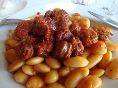 baked beans with sausage hania pelion