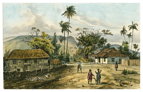 015-Santa Cruz cerca de las montañas del Cusco-Isla de Cuba Pintoresca-1839- Frédéric Mialhe- University of Miami Libraries Digital Collections