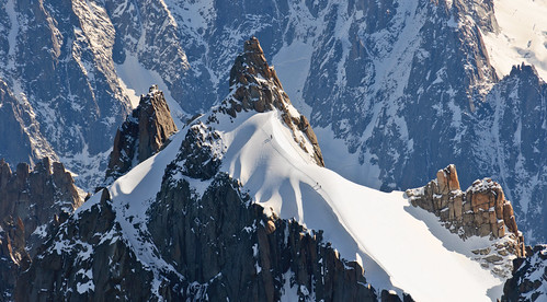 From Chamonix to Courmayer - Aiguille du Midi 33