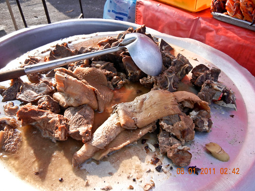 DSCN2305 Perut ,daging lembu ,Ramadhan bazaar , Ipoh ,Malaysia- 2011