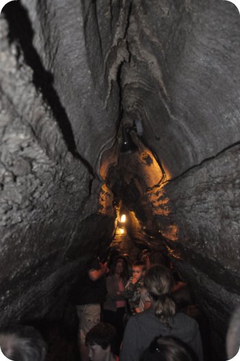 Inside the Bonnechere Caves
