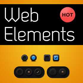 100 Free PSD Web UI Elements For Download