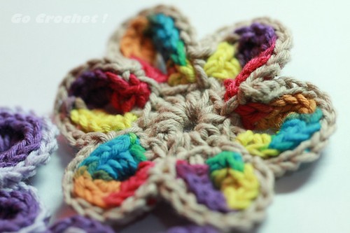 Cheerful Crochet Flower