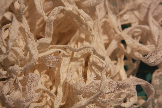 Vintage Vallenciennes lace