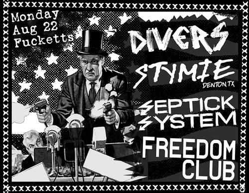 8/22/11 Divers/Stymie/SeptickSystem/FreedomClub