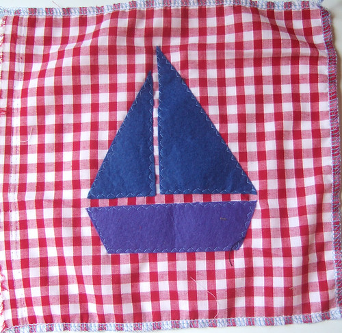finished boat square