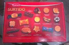 leyenda descripción caja de galletas surtidas surtido cuetara