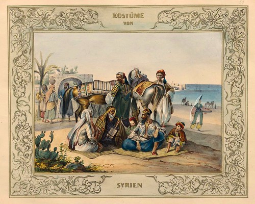 025-Vestimentas de Siria-Malerische Ansichten aus dem Orient-1839-1840- Heinrich von Mayr-© Bayerische Staatsbibliothek 