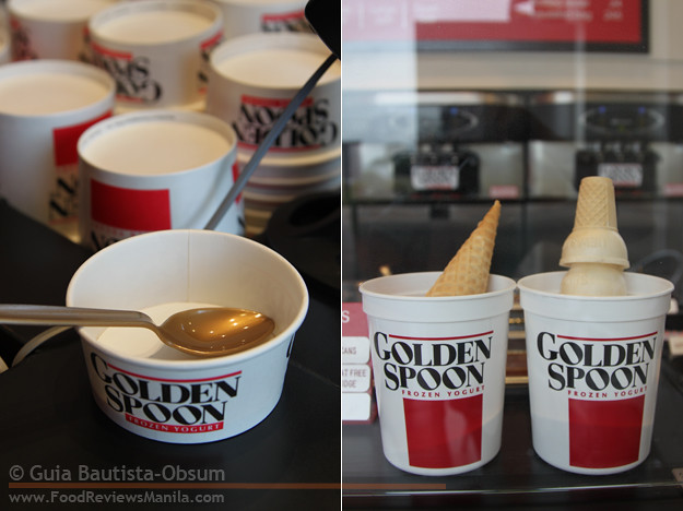 Golden Spoon cup and cones